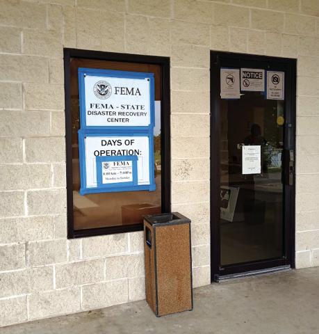 Disaster Recovery Center (located in the San Saba Civic Center) 1190 S Thomas Stewart Dr, San Saba, TX 76877 | Photo by Djuana Payton