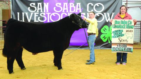 Reserve Grand Champion Steer - Jack Stewardson