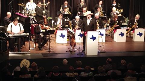 National Swing Band of Texas led Tommy Hooker